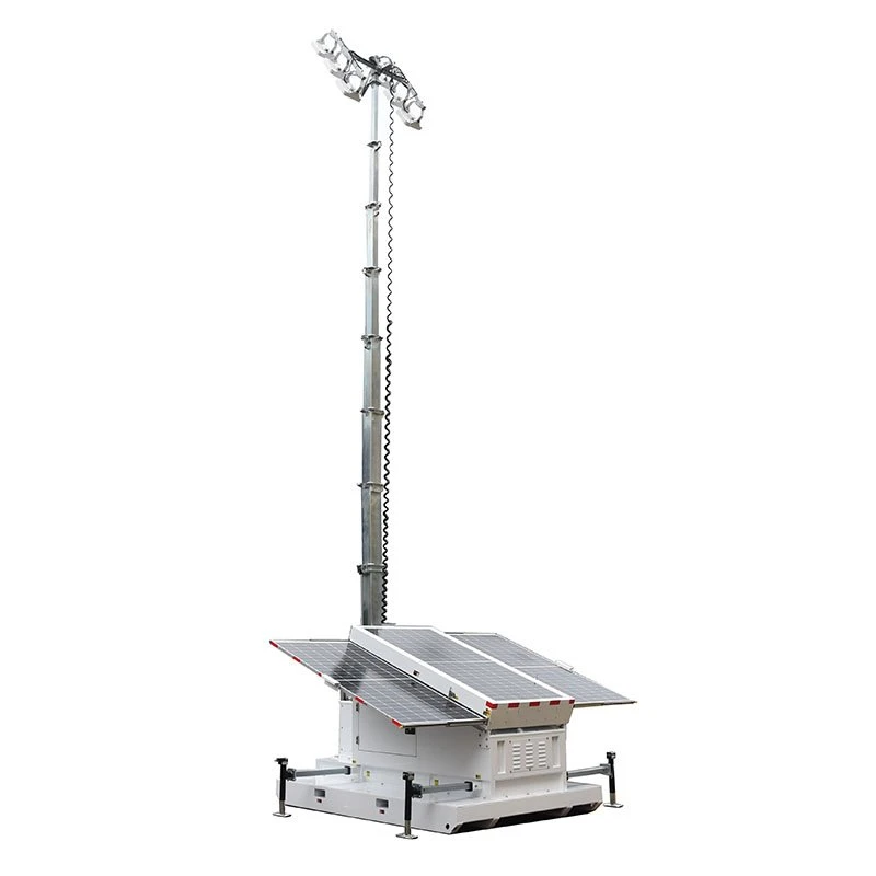 skid mounted light tower