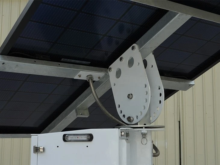 Mobile Solar CCTV Tower Easy Depolyment price