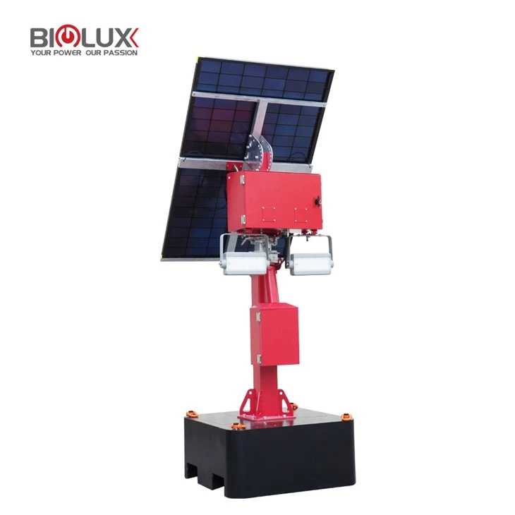 Tŵr Golau Solar Symudol HiGUARD Compact