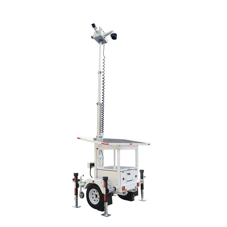 Mobile Solar Security Tower For Border