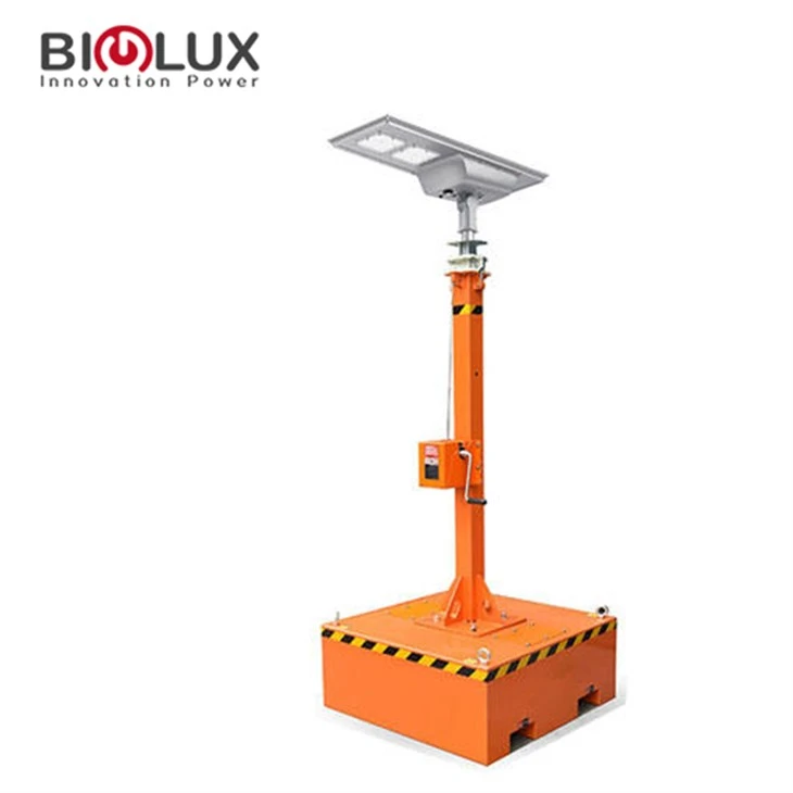Golau Stryd Solar Cludadwy